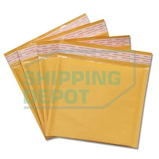 25 #CD 7.25x8 Kraft Bubble Mailers Self Seal Envelopes 7.25"x8" Secure Seal