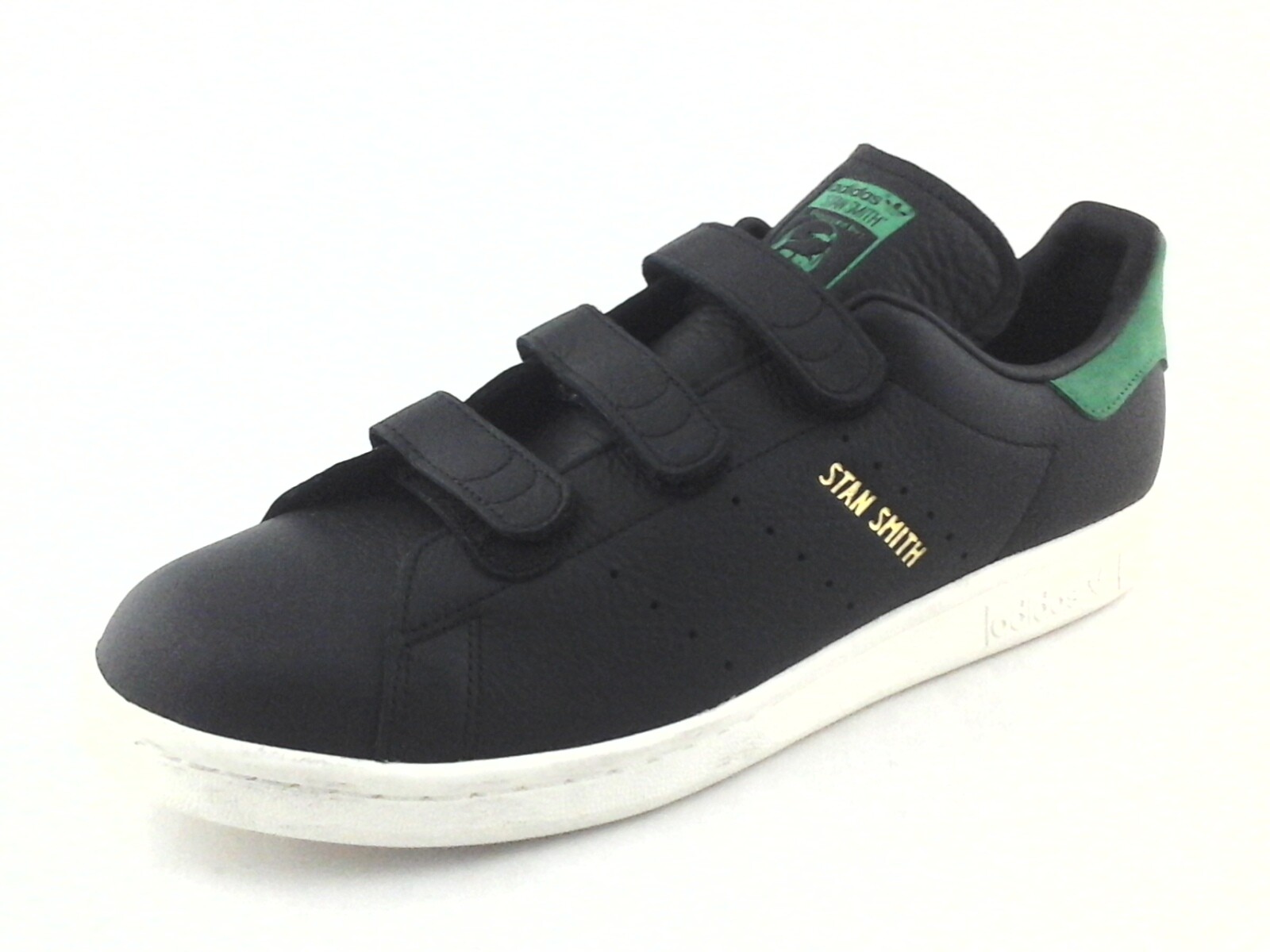 ADIDAS Stan CF Black w Green Leather Shoes BZ0533 Mens US 11.5 /46 New | eBay