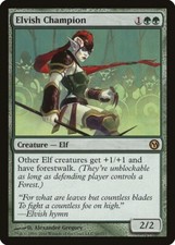 MTG Elvish Champion Duels of the Planeswalkers LP Magic the Gathering
