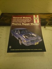 Haynes Repair Manual 1986-93 Cadillac Oldsmobile, Buick.          (41JG)