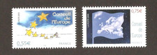 FRANCE 2005 - Timbres de Service CONSEIL de L'EUROPE n° 130 et 131 NEUFS** LUXE