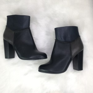 Parker y Sky Mujer 7 Negro Imitación Cuero vegano graytone Abotinados Botas  Tacones | eBay