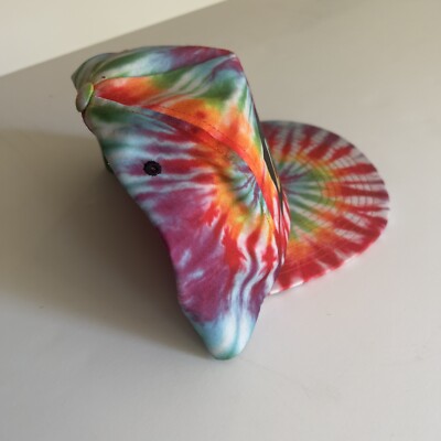 OBEY TIE DYE Strapback Hat All Over Print Skate  display picture 3