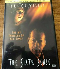 THE SIXTH SENSE  DVD, 2003  Bruce Willis, Haley Joel Osment