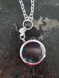 Details About Brand New Origami Owl Silver Oval Link 1836 Chain With Living Locket