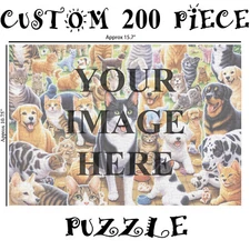 Custom JigSaw Puzzle 200 Pieces "Design Your Own Custom Puzzle"