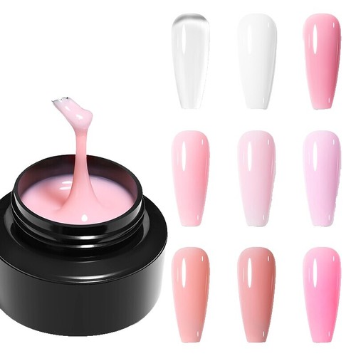 SUPERNAIL Natural Klar Gel, 14 G – Härtet Unter LED & UV-Licht, Für Nagelverstärkung