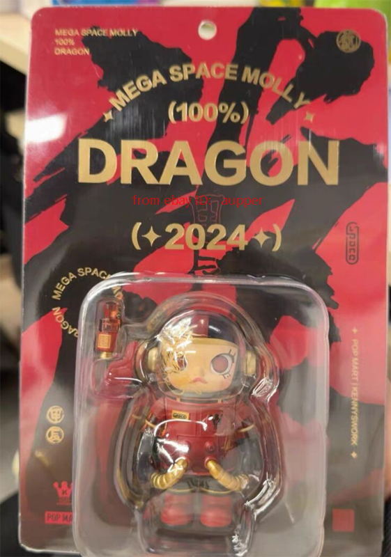 Popmart Kennyswork Dragon Mega Space Molly 100% 2024 Action Popmart Kennyswork Dragon Mega Space Molly 100% 2024 Action