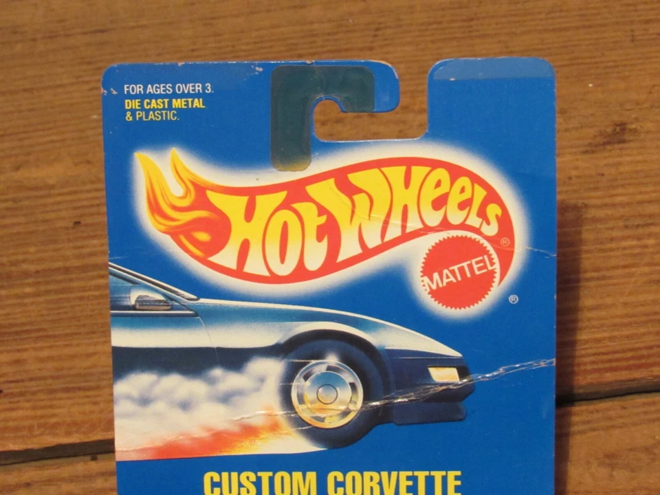 Corvette personalizado Hot Wheels 1991 vintage n.º 2898 coleccionista #200 - ¡NUEVO! Foto 3 de 4