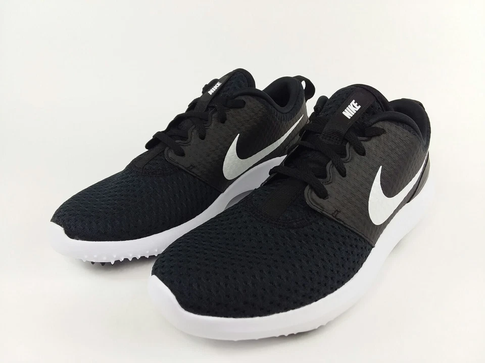 Nike Roshe G Golf Shoes Black White 909250-007 Size 7Y = Women's Size 8.5 NEW - Image 4 of 4