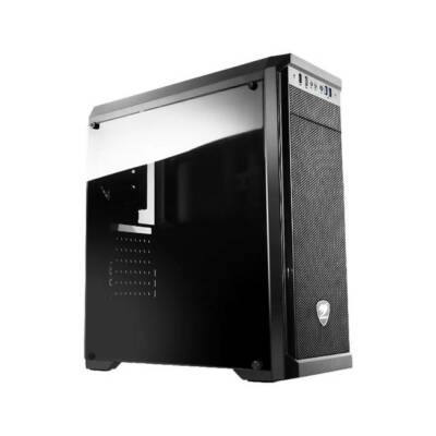 Cougar MX330-G MX330 Mid Tower Case with Full Tempered Glass Window and USB 3.0