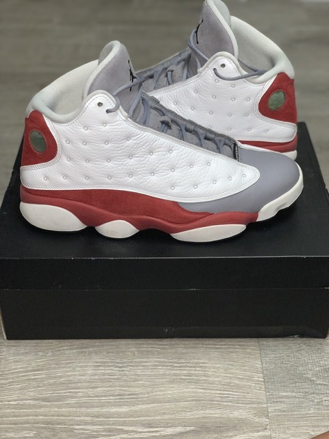 grey red white 13s