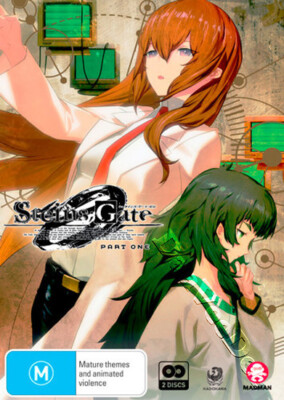 Steins;Gate 0 (Part 1 Eps 1-12) NEW PAL Cult 2-DVD Set J. Michael Tatum