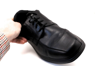 ECCO Size 13, 13.5 Black Dress Shoes Men display picture 3