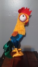 Moana Plush Hei Hei Rooster Chicken Plush 13" Disney Store Stuffed Animal Toy
