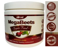 Super mega Beets Circulation Superfood  Ships FREE SHIPPING  Human organic 