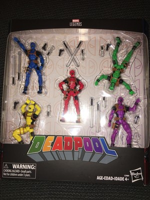 marvel legends deadpool rainbow squad