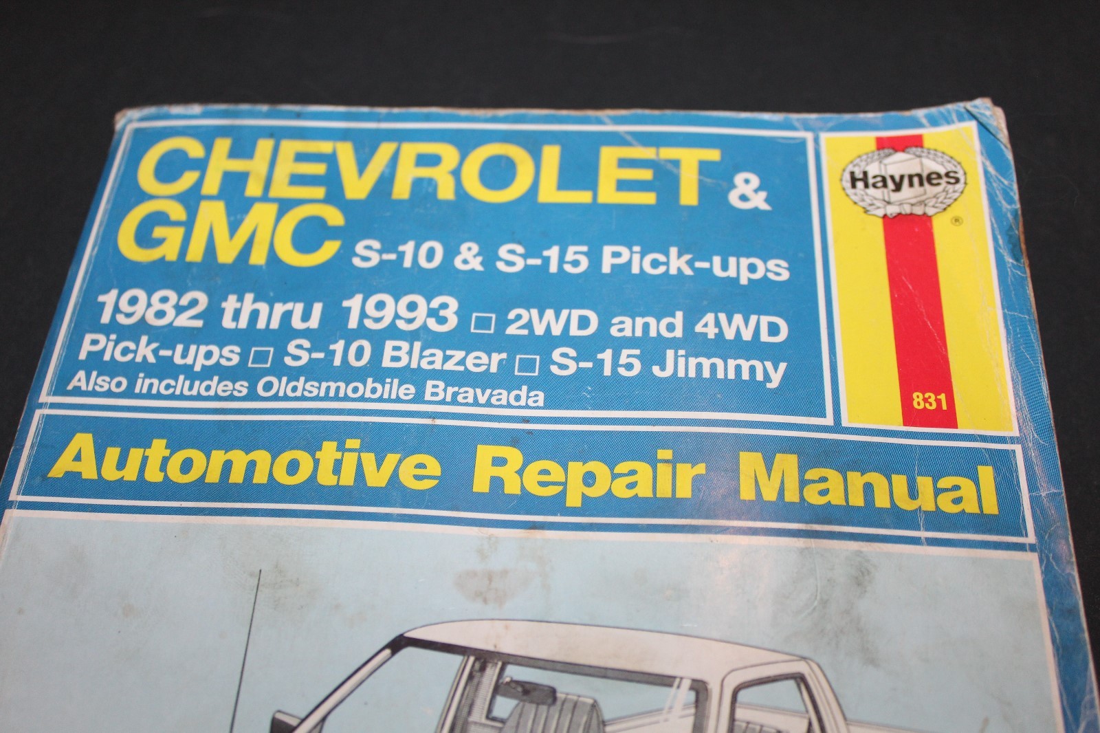 82-93 Chevrolet GMC S10 S15 Jimmy Blazer Sonoma Haynes Repair Manual 831 |  eBay