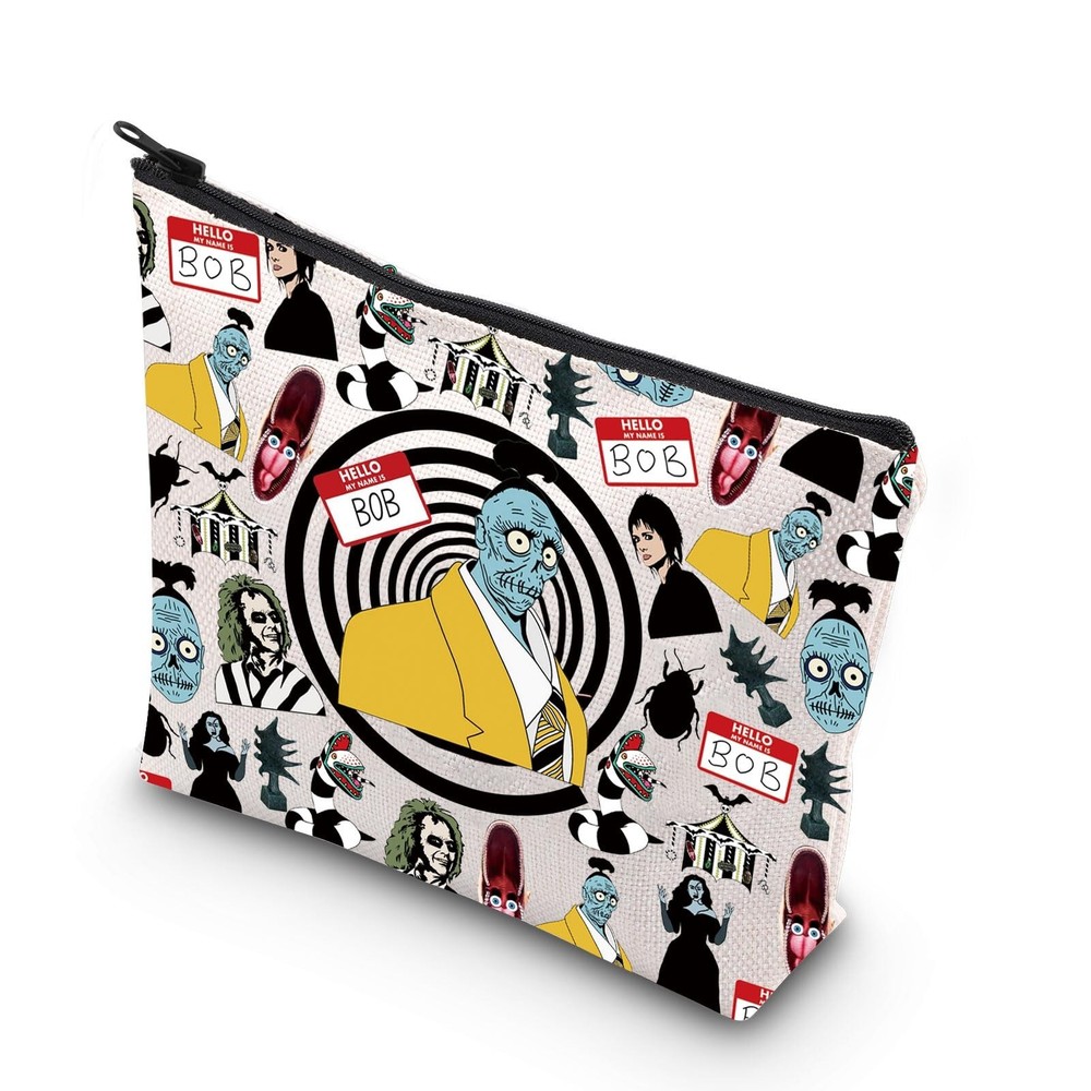 JNIAP Beetle Bob Makeup Bag My Name Is Bob Gifts Shrinker Bob Gifts Employee ...