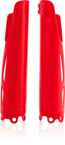 Protecteurs de fourche inférieure Acerbis rouge pour HONDA CRF250 450 R X RL RX L 2736240227 - Photo 1/4