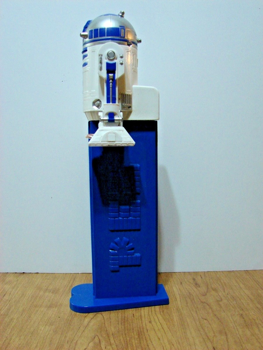 ☆STAR WARS☆R2-D2 Giant PEZ☆ STAR WARS R2-D2 GIANT PEZ CANDY ROLL DISPENSER PLAYS MUSIC