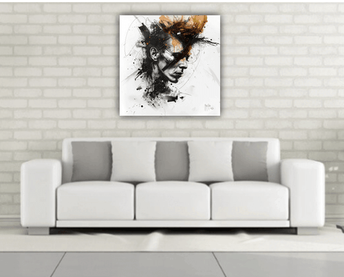 David Bowie Leinwand Wandkunst Druck gerahmt zum Aufhängen bereit Wanddekor moderne Kunst - Bild 6 von 8
