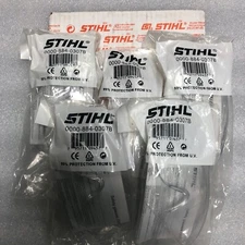 5  SAFETY GLASSES STIHL  clear (LOT OF 5) 99% uv protection 0000 884 0307 OEM