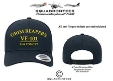 VF-101 VF-102 VF-103 VF-111 VF-114 VF-124 VF-142 VF-143 VF-154 VF-191 VF-194 Hat