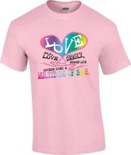 Christian Love Deeply Because Love Covers A Multitude of Sins Religious T-Shirt