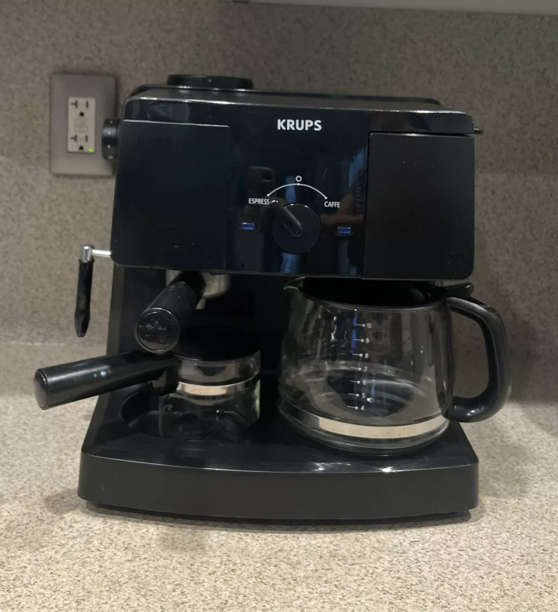  KRUPS XP1500 Coffee Maker and Espresso Machine