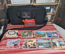 Viewmaster set with Wizard of Oz, Birth of Jesus, Benji, Winnie the Pooh, Cinder