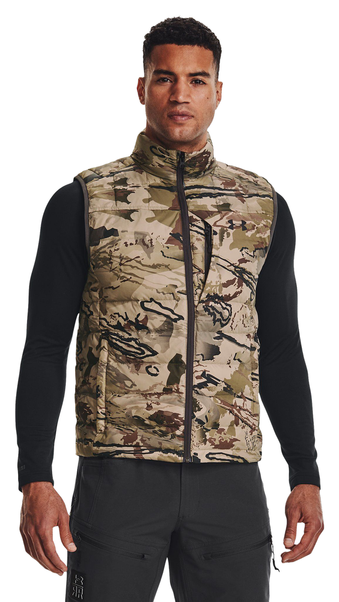 Under Armour Storm Ridge Reaper Down Vest $180 Camo sz M-XL