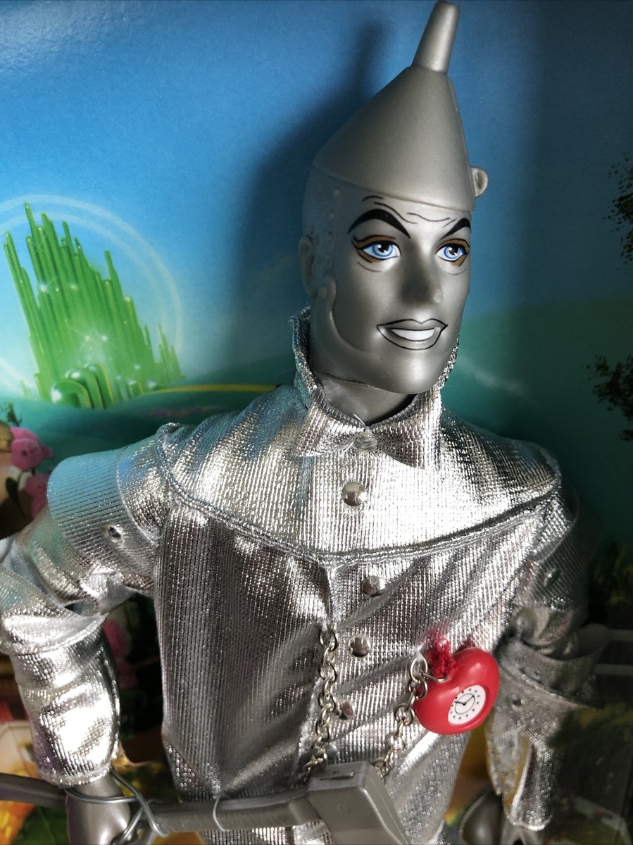 2006 WIZARD of OZ TIN MAN KEN Barbie Doll With Oil Can, Axe