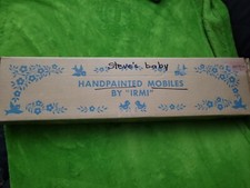 Vintage Handpainted Mobile By IRMI Number 812 Fairytale Mobile MCM Original Box