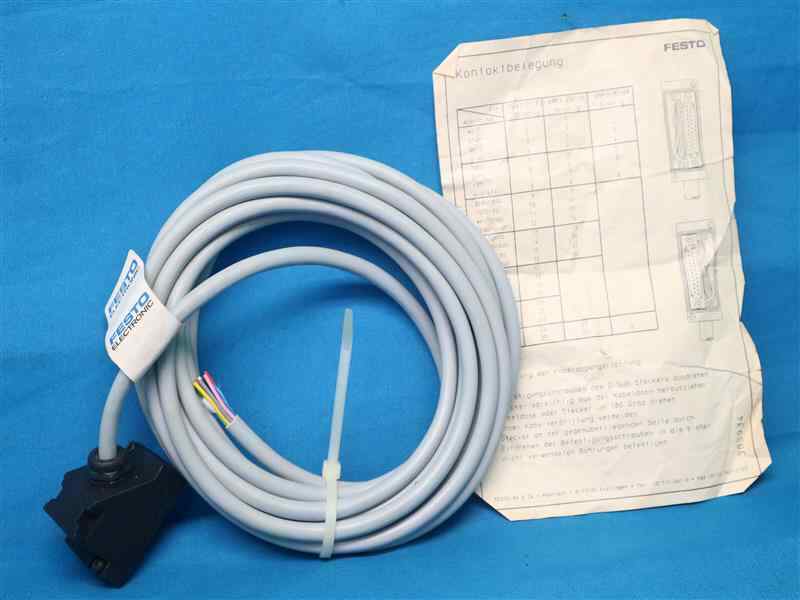Festo KMP3-9P-08-5-18698 KMP39P08518698 Connector Cable NEW NNB