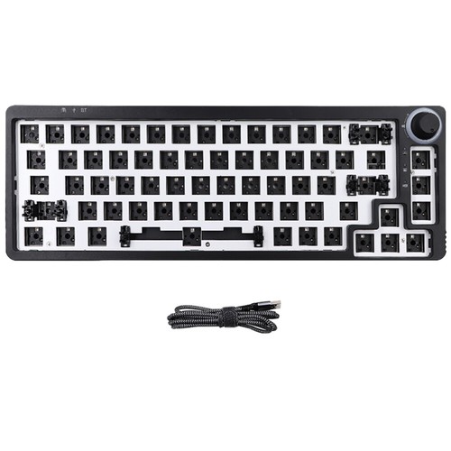 1 Satz Gehäuseplatte für mechanische Tastatur, Hot-Swap-fähige, programmierbare
