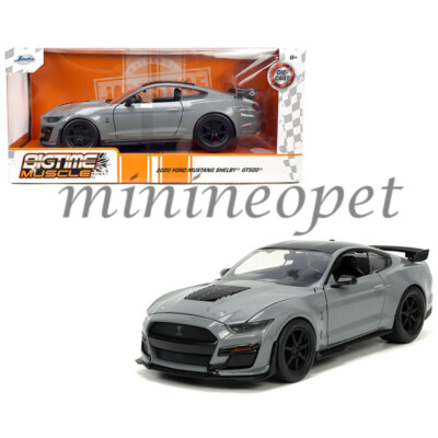 Ford GT ミニカー 1/64 エコブースト JADA 33931 BIGTIME MUSCLE 2020 FORD MUSTANG SHELBY GT 500 1/24