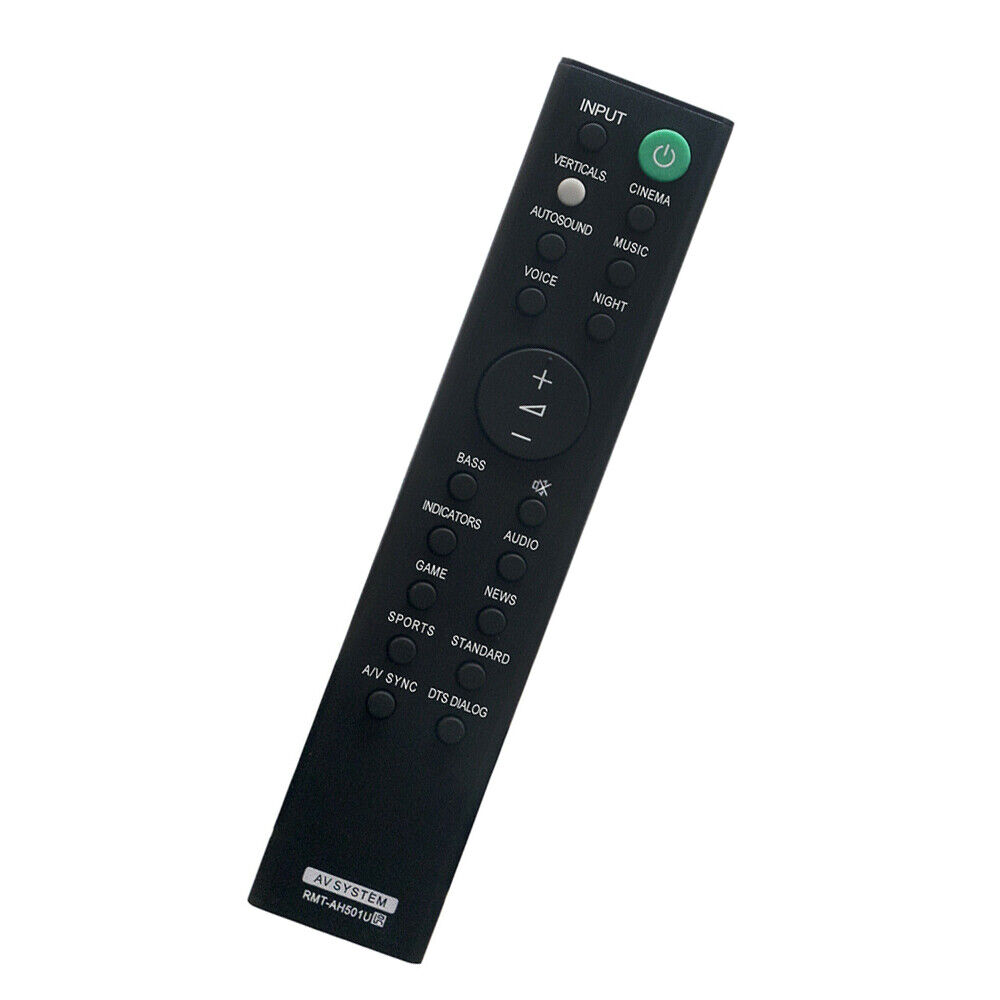 New Replacement Remote Control For Sony HT-X8500 HTX8500 Soundbar