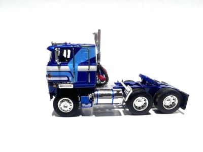 DCP FIRST GEAR 1/64 SCALE INTERNATIONAL TRANSTAR CABOVER BLUE