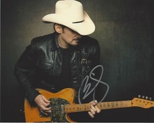 COUNTRY SINGER BRAD PAISLEY SIGNED 8x10 PHOTO 2 w/COA TIME WELL WASTED 5TH GEAR
