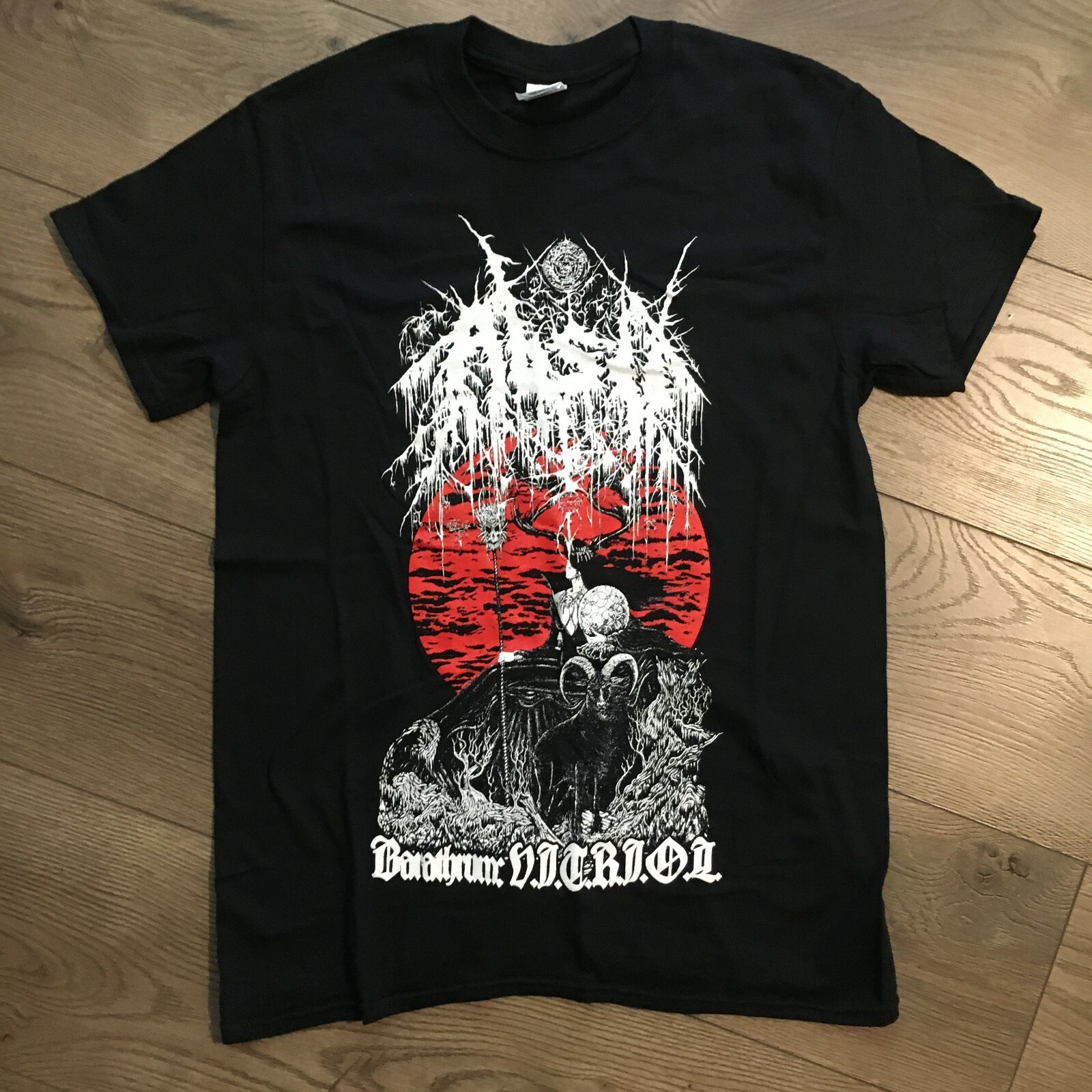 T-shirt Manches Courtes Absu Barathrum - Coupe Ajustée, Stretch, Protection UV 50+, Motif Inspiré - 13