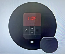 Mr. Steam MSITEMPORD-MB iTempo Round Control  MATTE Black IN-SHOWER CONTROL  NEW