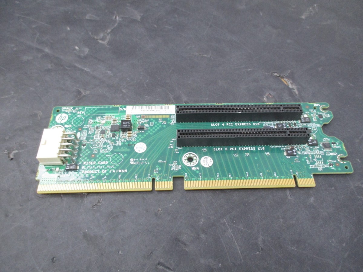 HP 634582-001 662525-001 DL380p G8 2Slot 2x16 PCI-E Riser