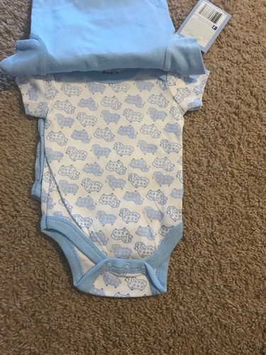 Duck Duck Goose Baby Boy I’m New Here Set Of 3, Size 0-3 Months, Sheep - Picture 3 of 6