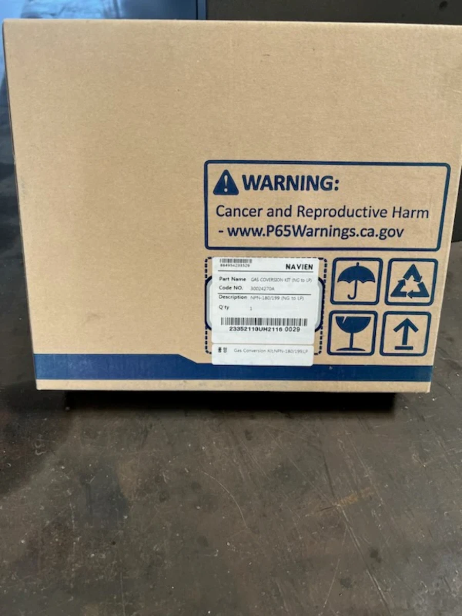 Navien 30024270A Ng To Lp Conversion Kit Npn 180/199 | eBay