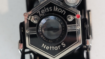 Zeiss Ikon Nettar S 6x9 Folding Camera w/ Case | eBay