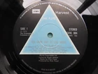 PINK FLOYD. A2 B2 Dark side of the moon. Solid blue triangle labels. SUPERB COPY