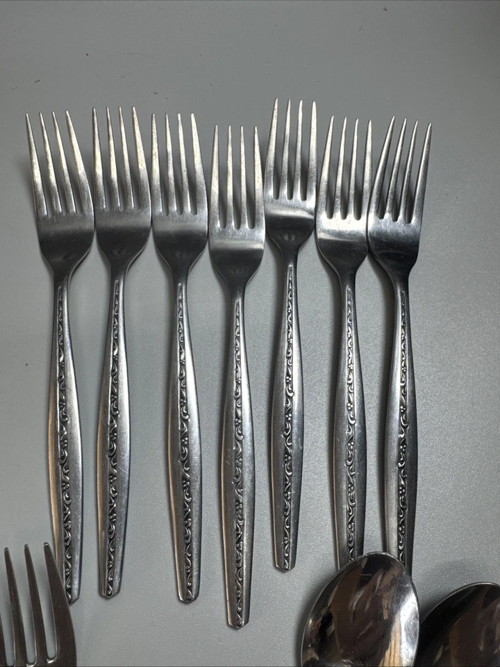 Juego de 32 cubiertos vintage Gorham Stegorcraft GS7 Foto 4 de 4