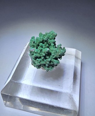 ***FANTASTIC-Green Malachite ps Copper crystal, Tsumeb mine Namibia***