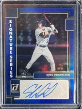 Deichmann, Greg - 2022 Donruss - Signature Series - Autograph - 22/99
